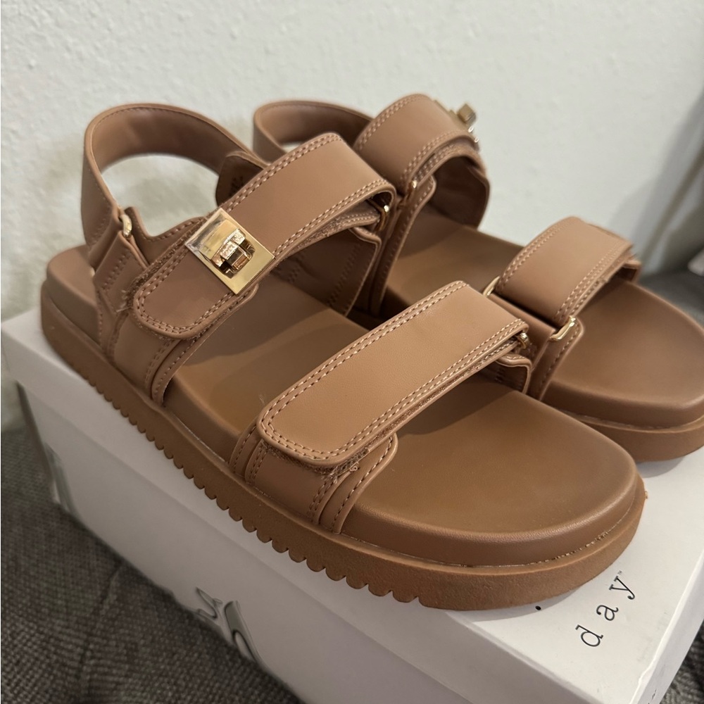 Target a new day Jonie ankle strap footbed sandals